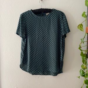 LOFT petite blouse medium